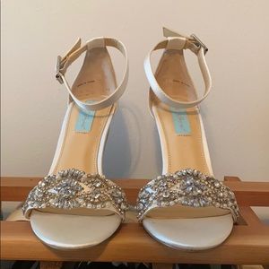 Betsey Johnson Wedding Sandals